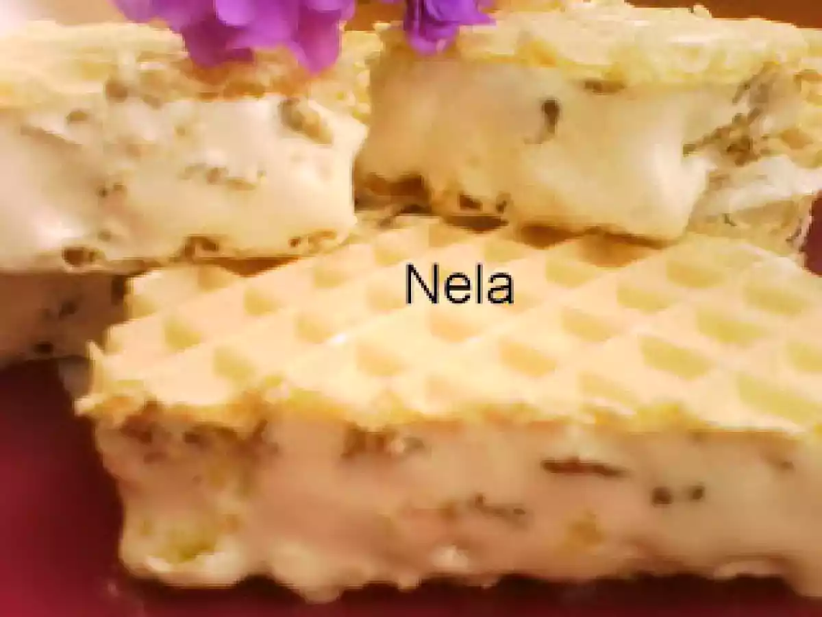 Napolitane cu crema alba si cereale - poza 2