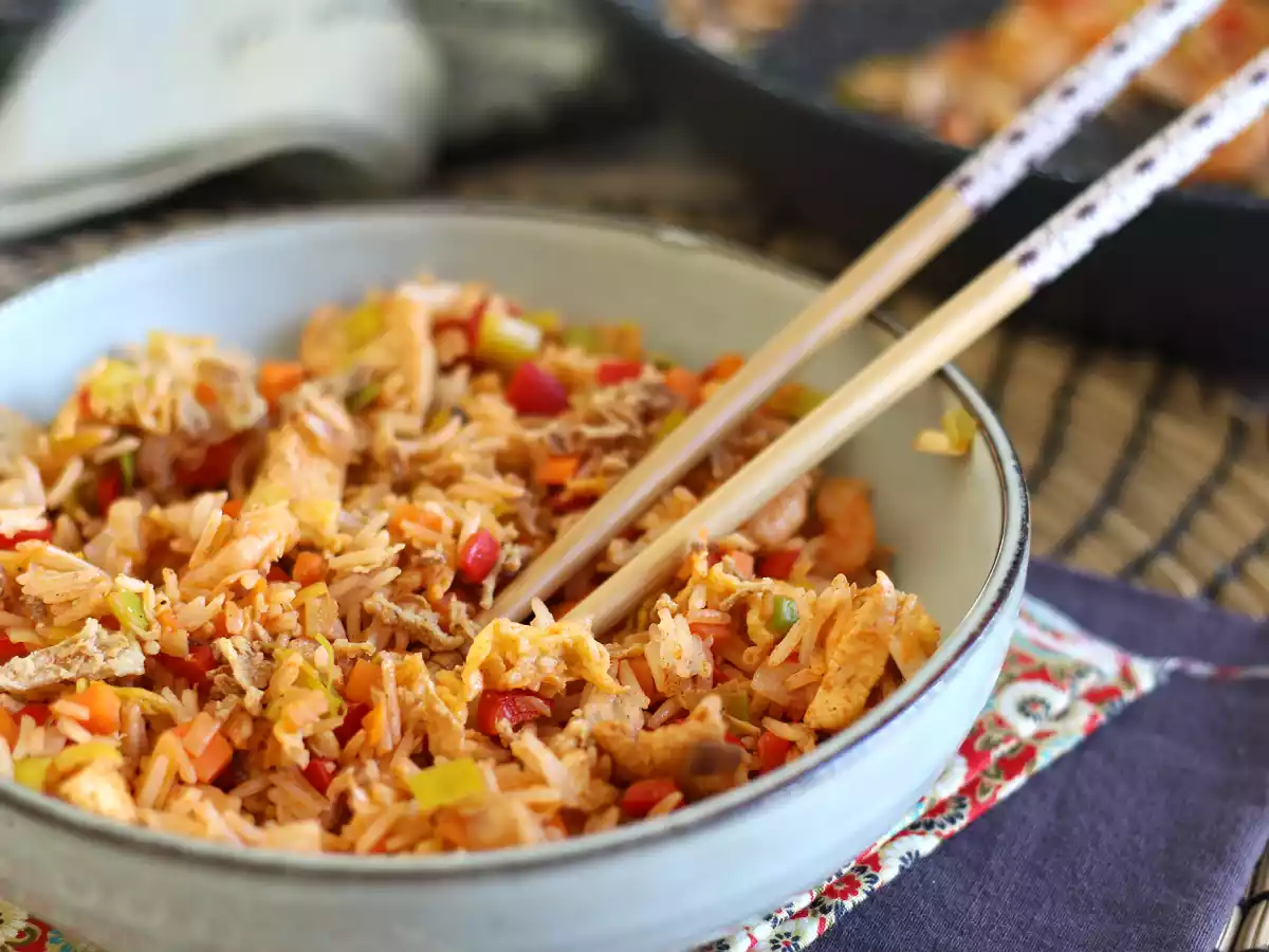 Nasi goreng, preparatul de orez indonezian anti-risipă! - poza 5
