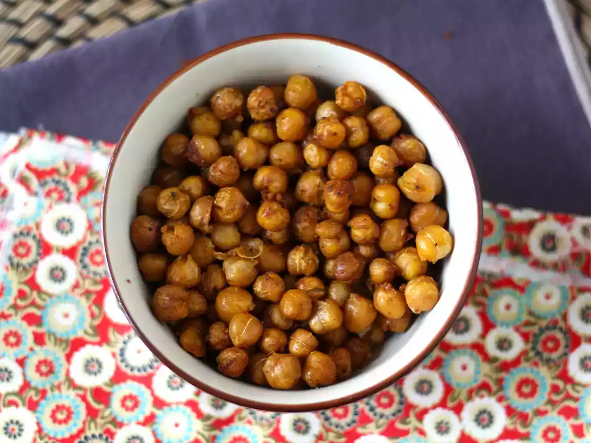 Năut prăjit la Air Fryer - poza 4