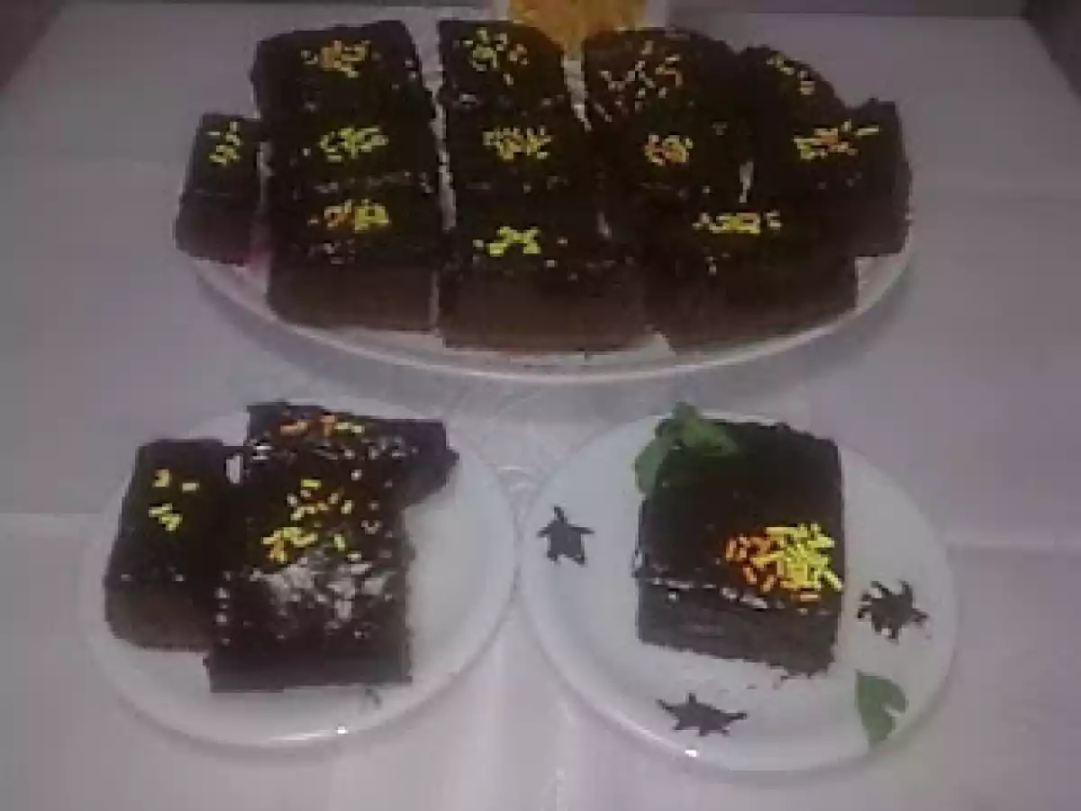 Negresa cu glazura de ciocolata. - poza 3