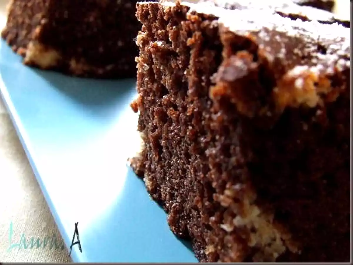 Negresa cu inima de cocos si migdale - poza 8