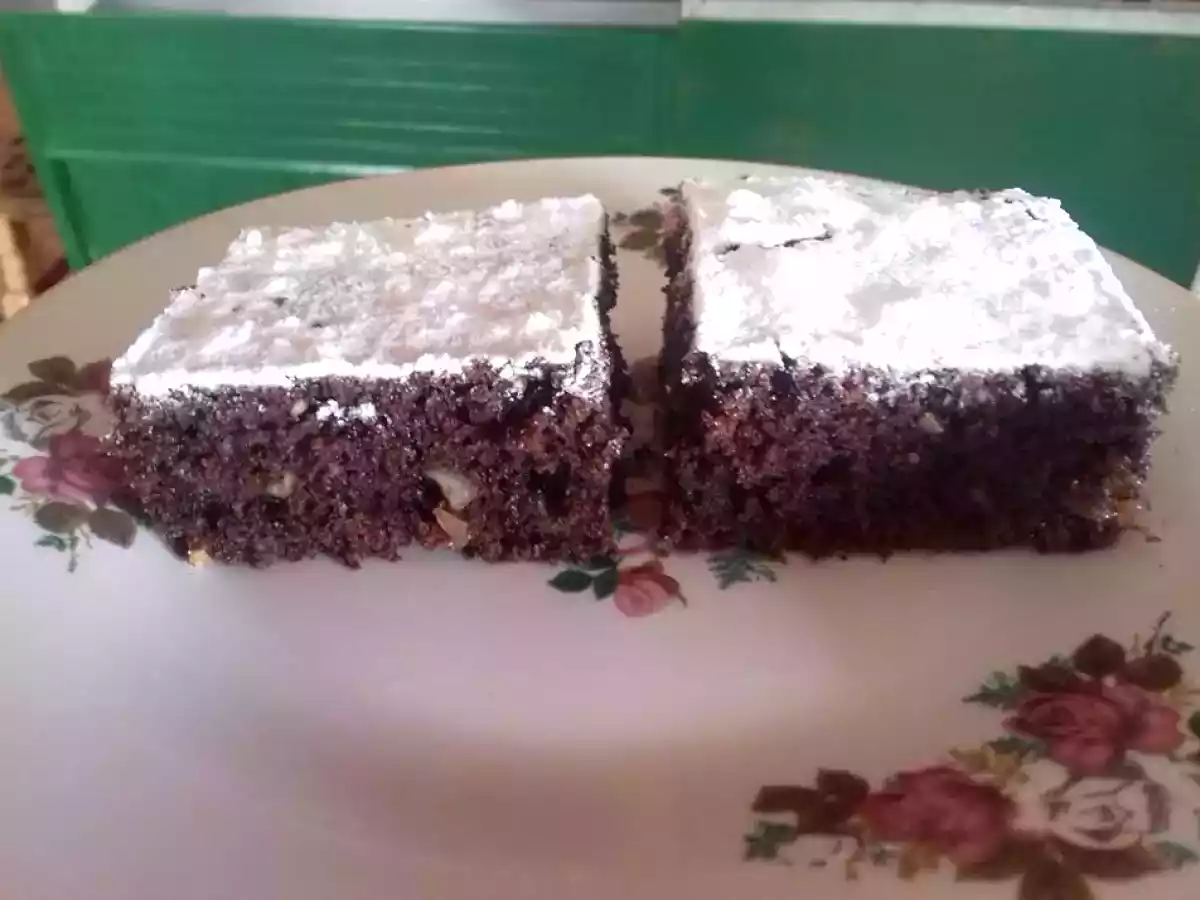 Negresă cu nucă și stafide