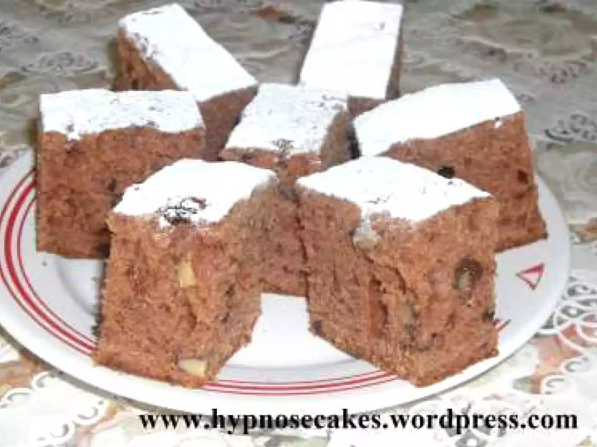 Negresa cu nuci si stafide - poza 2