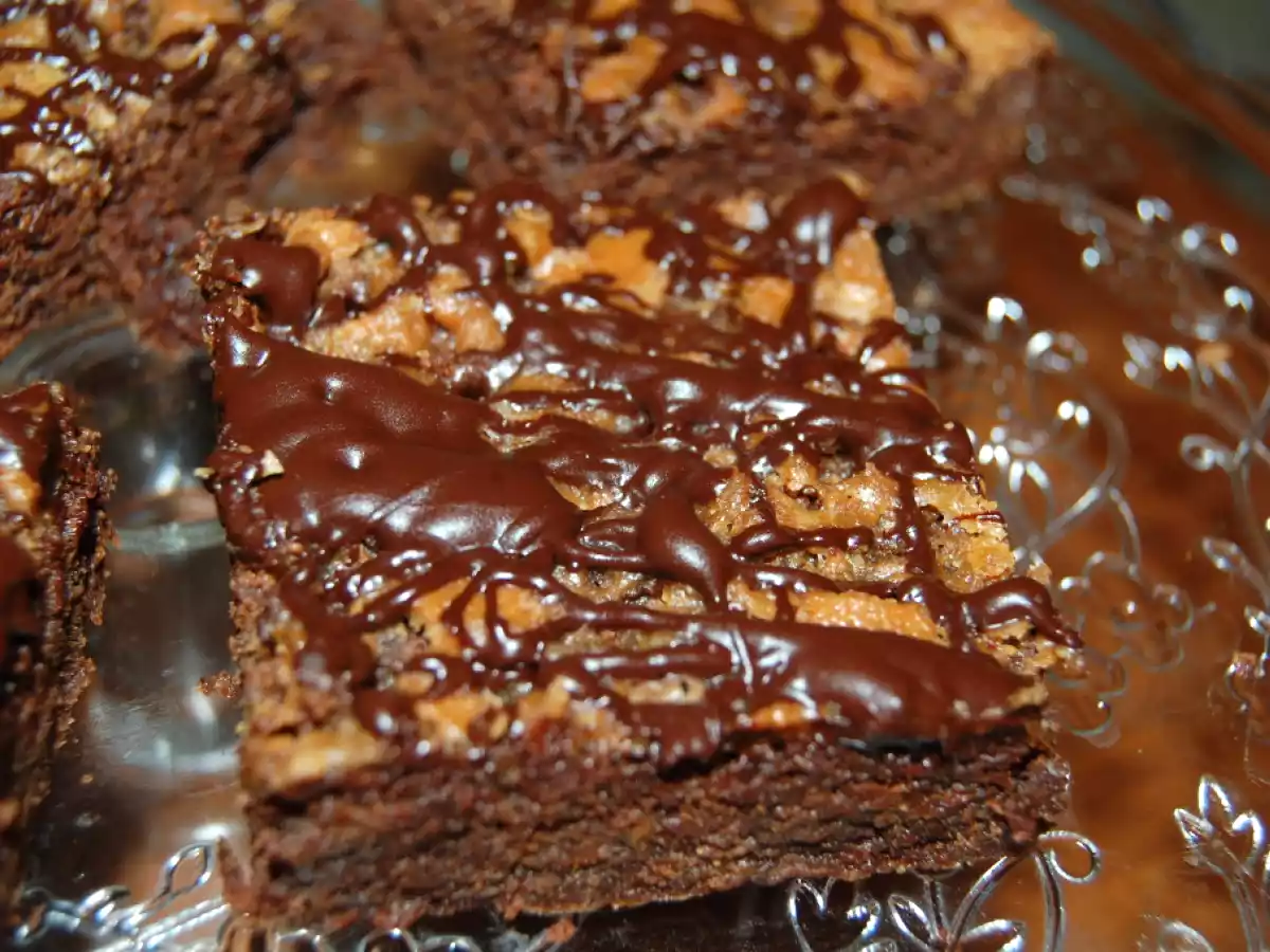 Negresa cu unt de arahide - poza 3