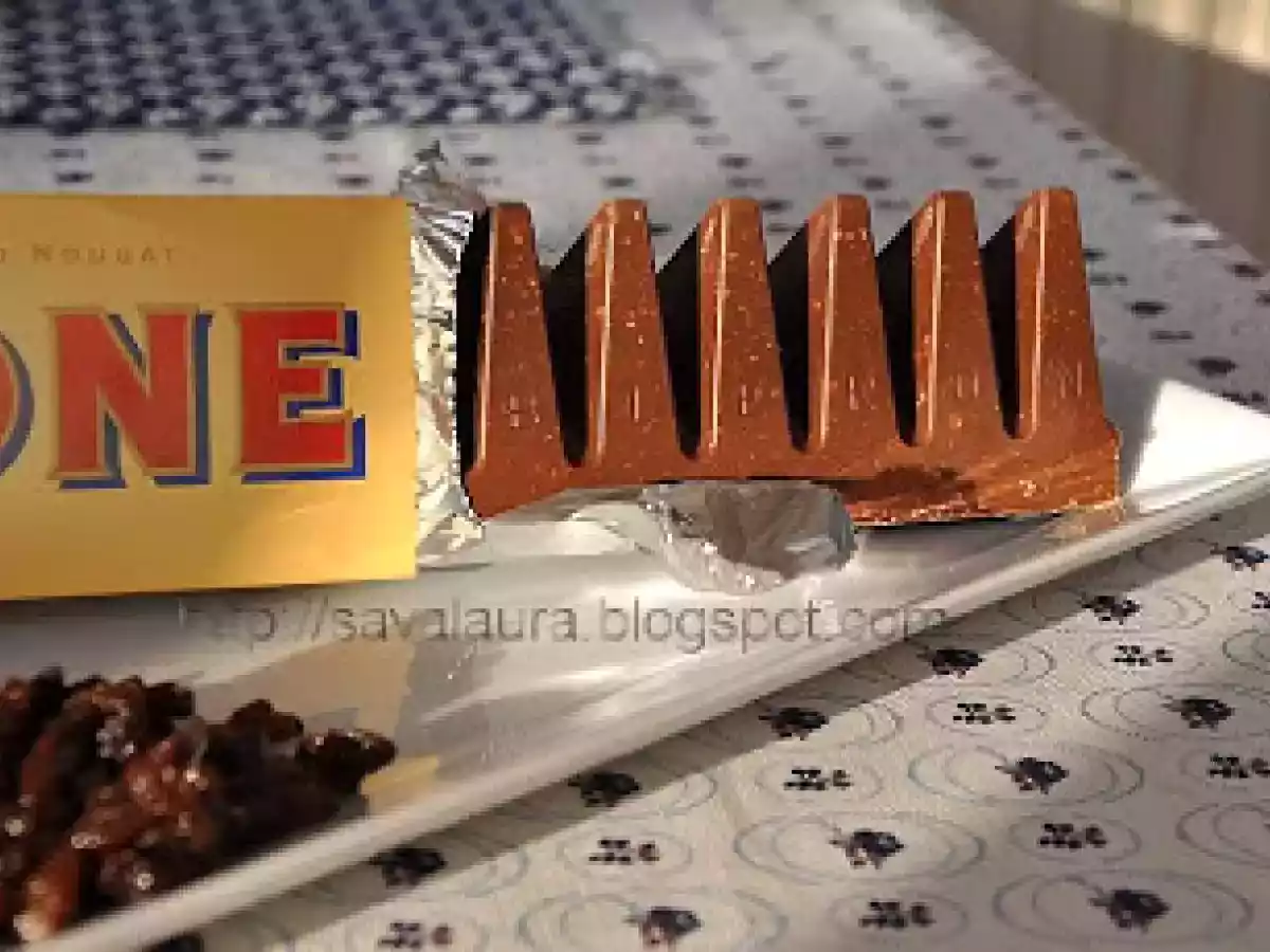 Negrese cu ciocolata Toblerone - poza 2