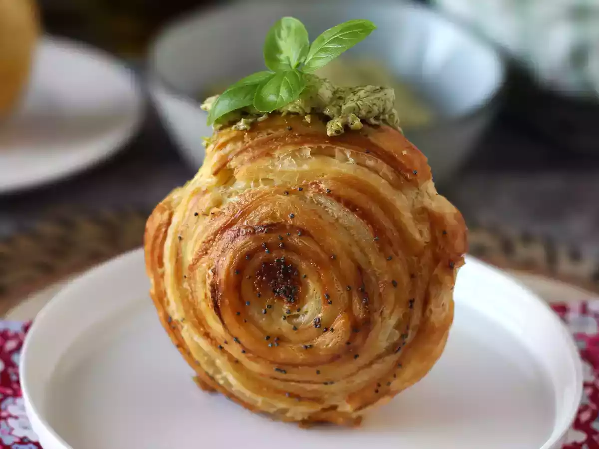 New York Roll - cu pesto și cremă de brânză cu 4 ingrediente - poza 3