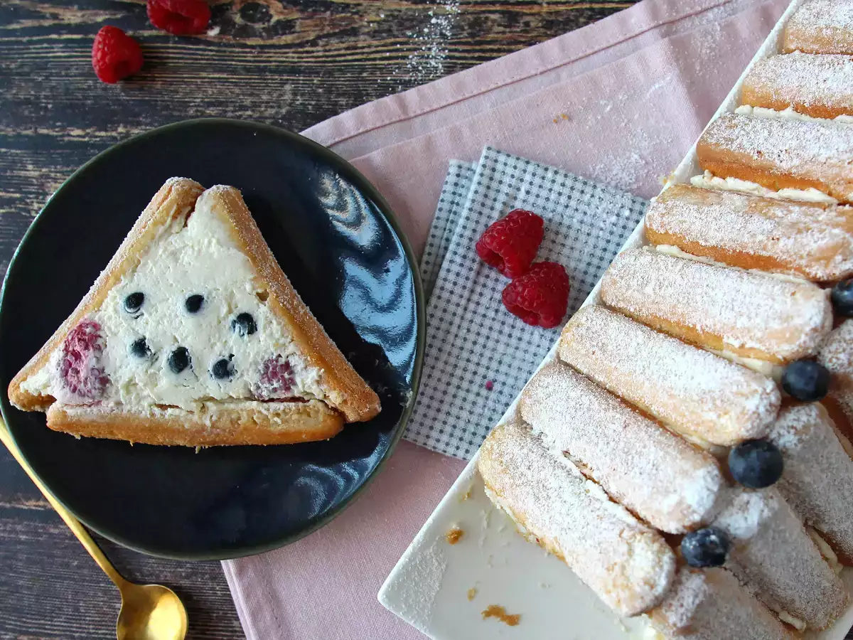 Nu ai nevoie de o formă pentru a face acest buștean cu fructe roșii! - poza 6