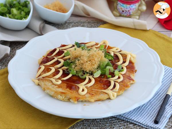 Okonomiyaki - omleta japoneza