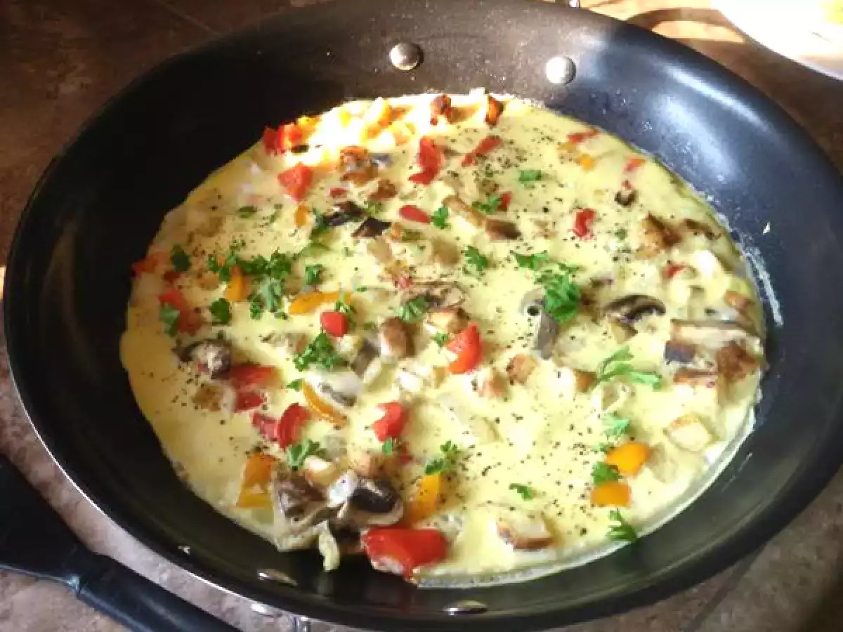 Omleta cu cartofi - poza 2