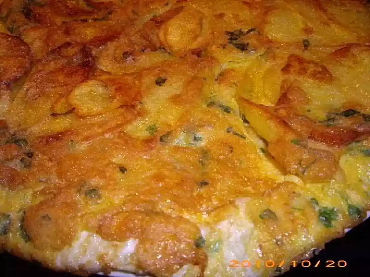 Omleta cu cartofi - poza 2