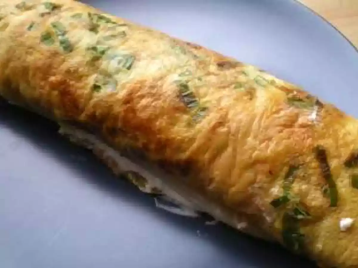 Omleta cu crema de branza si sparanghel - poza 2