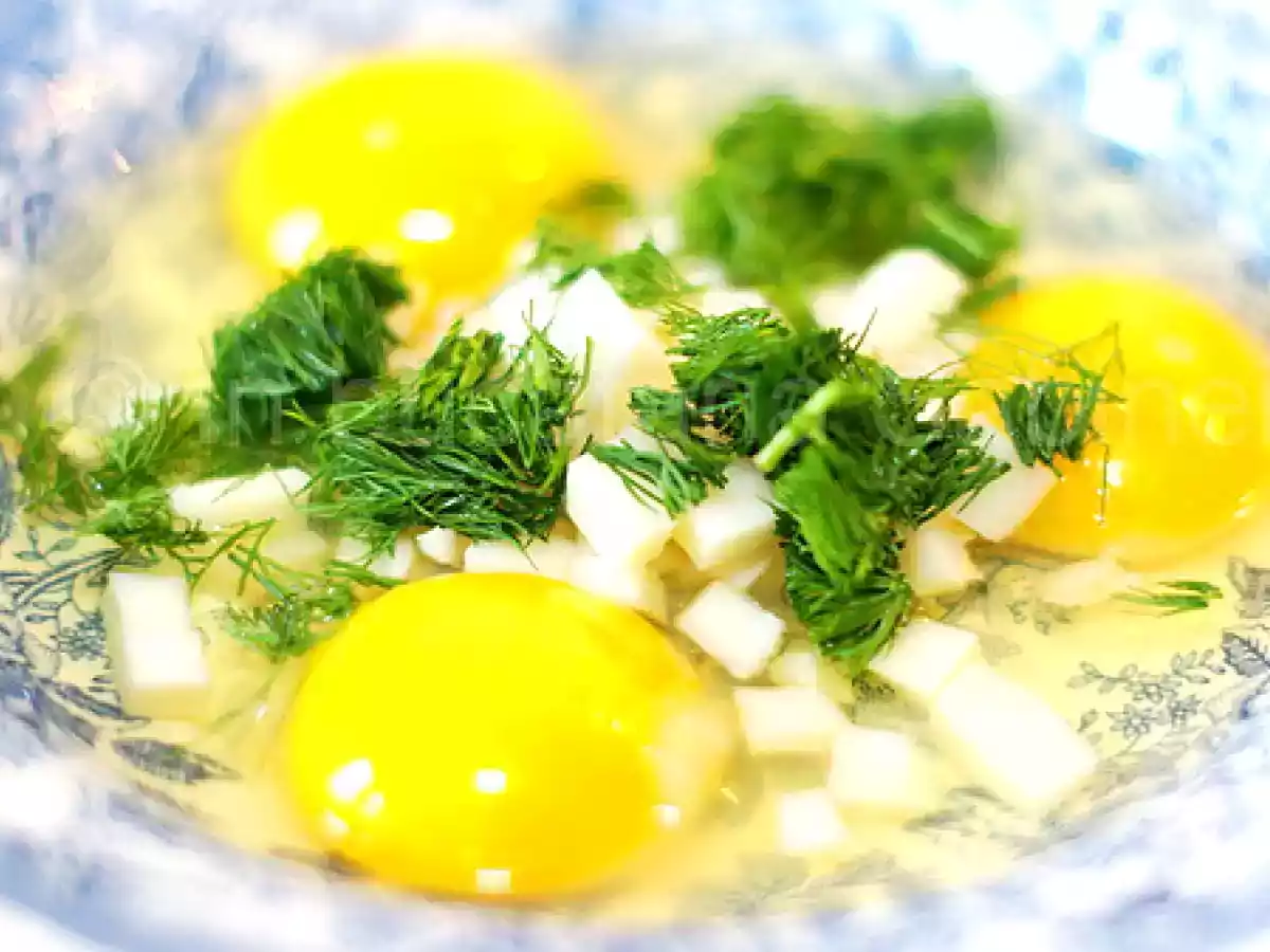 OMLETA CU LEGUME - poza 2