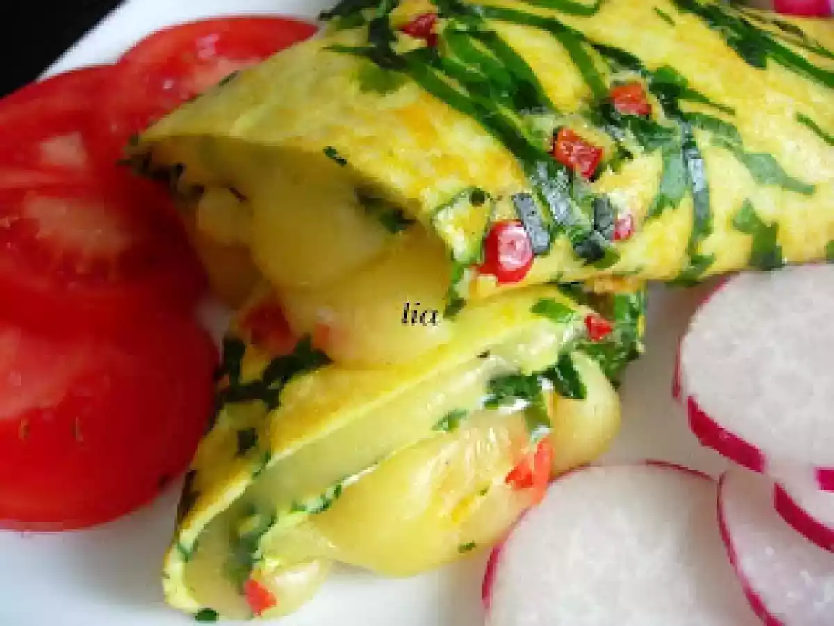 Omleta cu leurda - poza 2