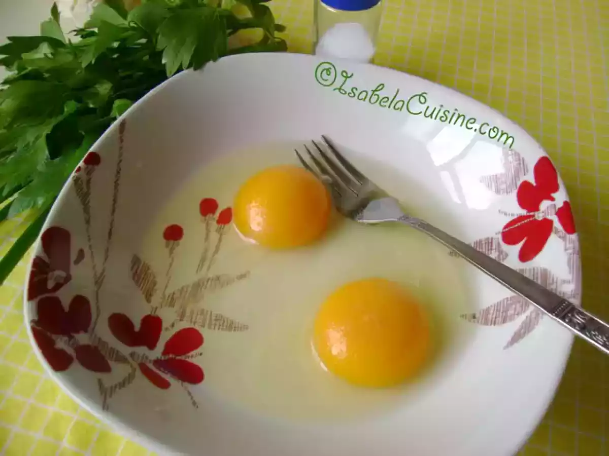 Omleta cu leustean - poza 4