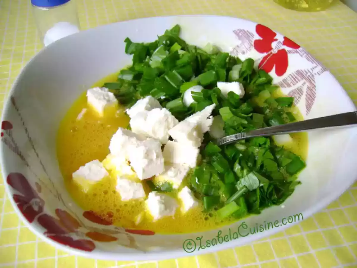 Omleta cu leustean - poza 5