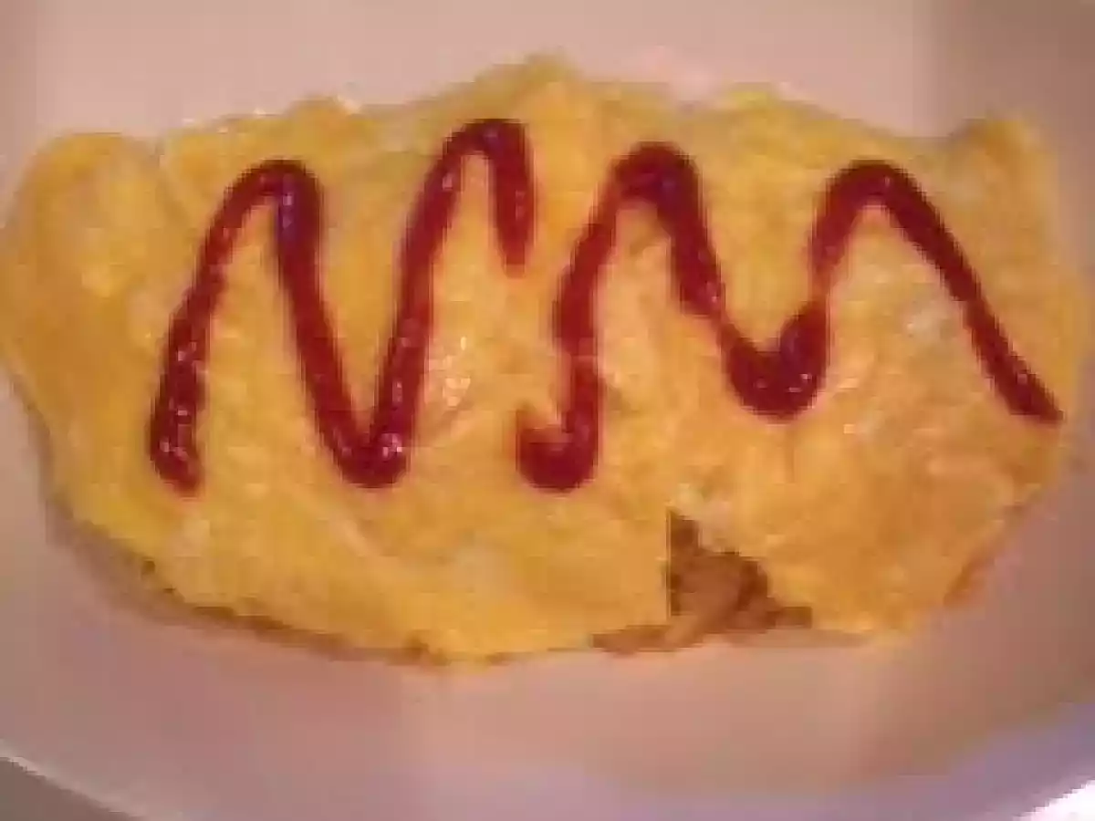 Omleta cu orez (omu rice) - poza 3