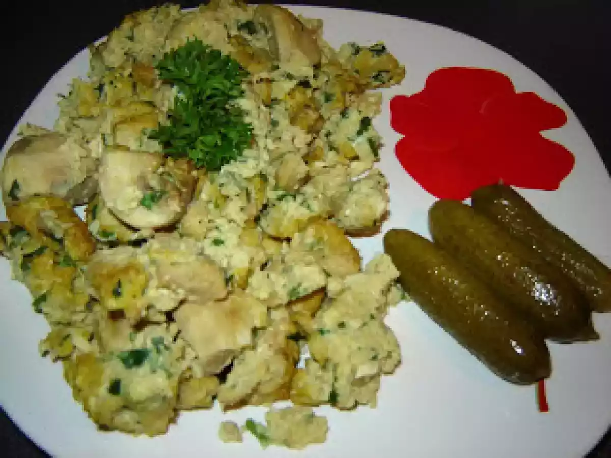 Omleta cu pui si ciuperci - poza 2