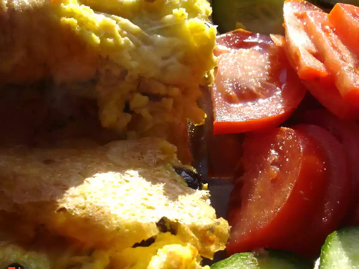 Omleta cu somon afumat - poza 2