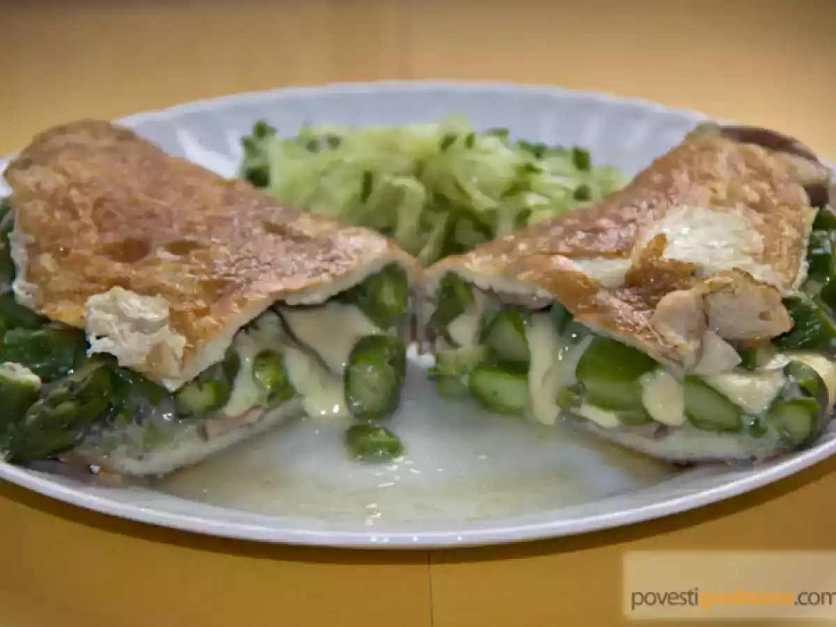 Omleta cu sparanghel - poza 2