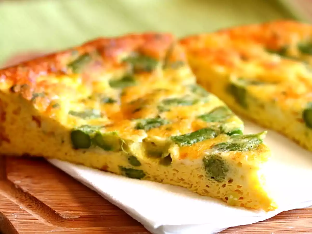 Omleta la cuptor cu sparanghel - poza 2