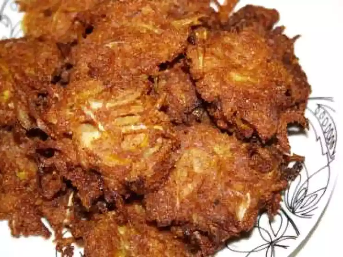 Onion Bhaji - chiftelute indiene cu ceapa