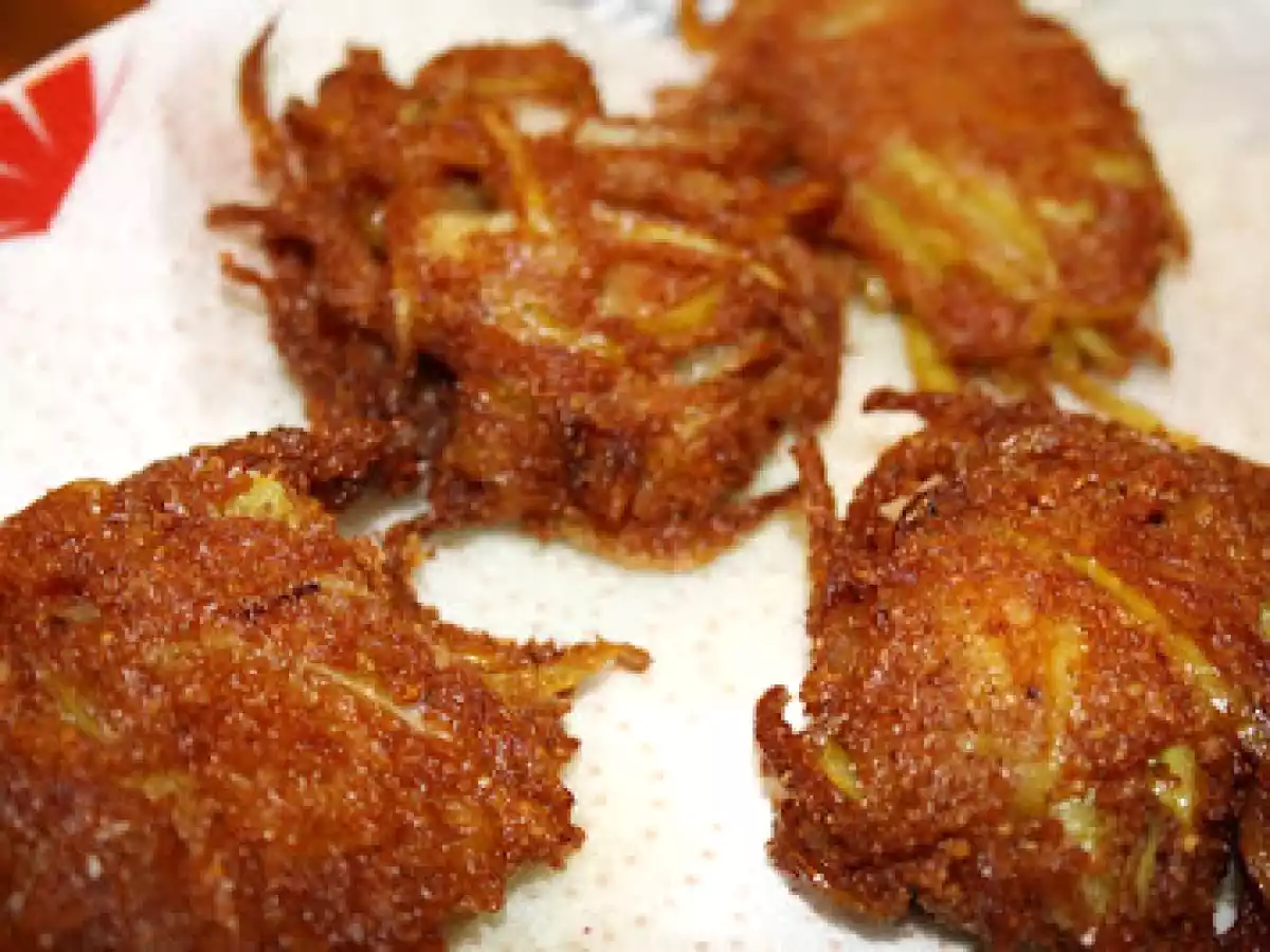 Onion Bhaji - chiftelute indiene cu ceapa