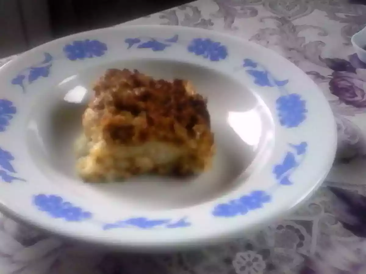 Orez cu carne la cuptor