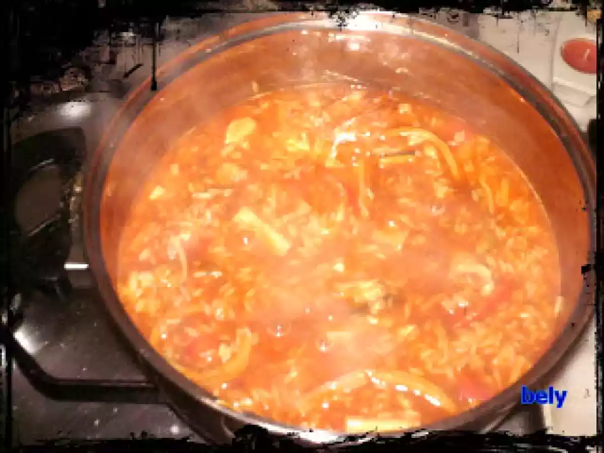 Orez cu cocktail din fructe de mare(Arroz de marisco) - poza 2