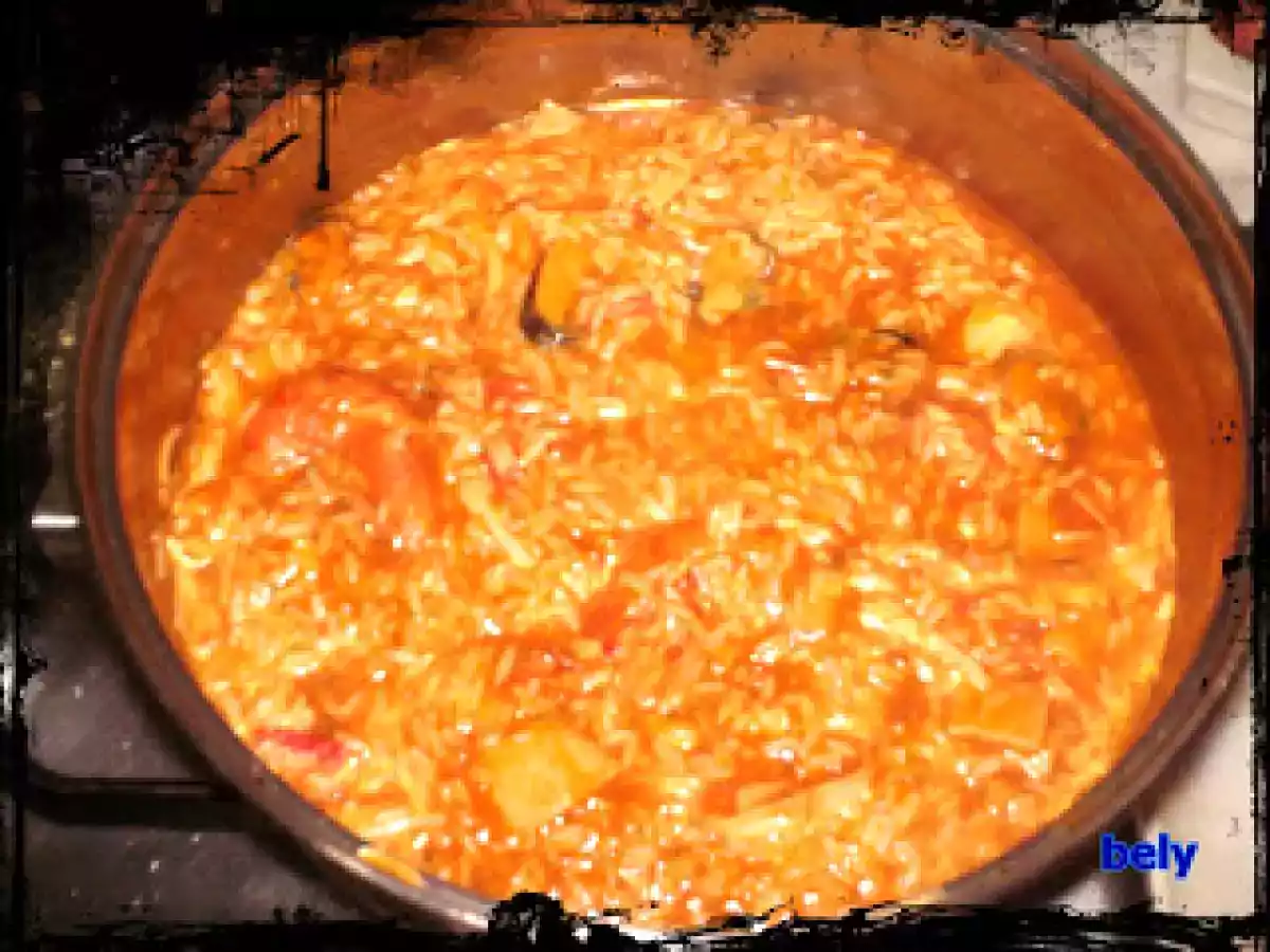 Orez cu cocktail din fructe de mare(Arroz de marisco) - poza 3