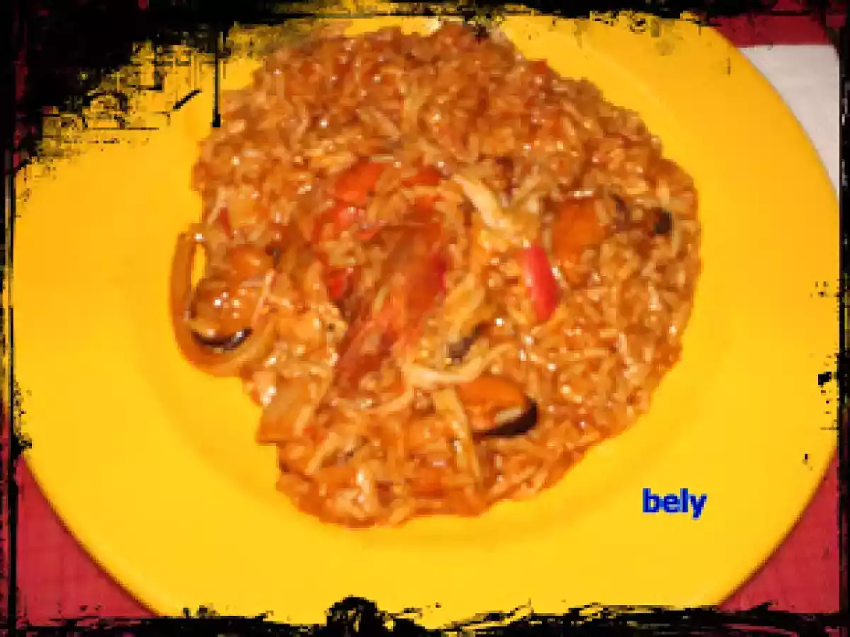 Orez cu cocktail din fructe de mare(Arroz de marisco) - poza 4