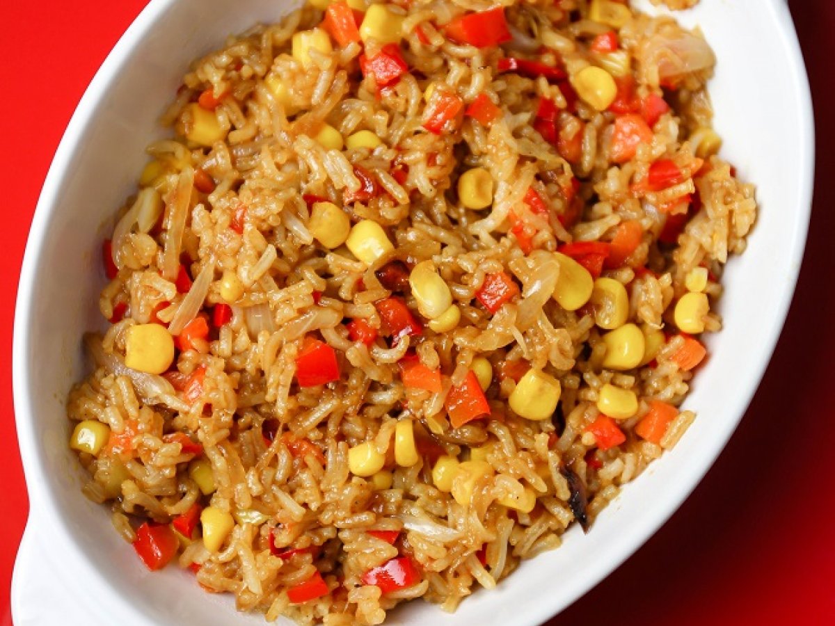 Orez cu legume Rețetă Petitchef