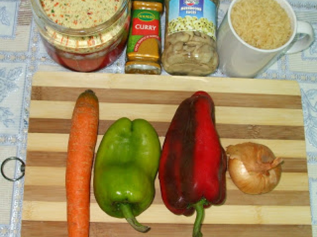 Orez cu legume Rețetă Petitchef