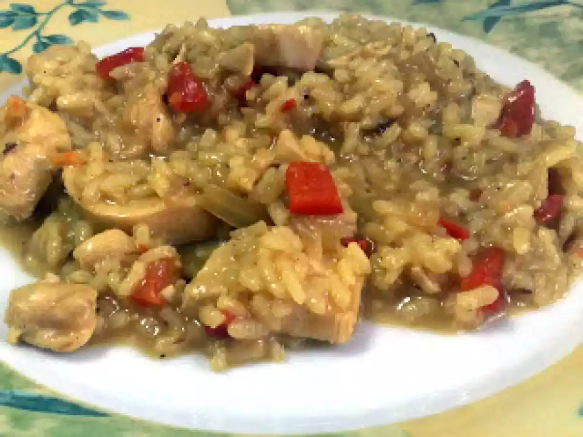 Orez cu piept de pui a la curry