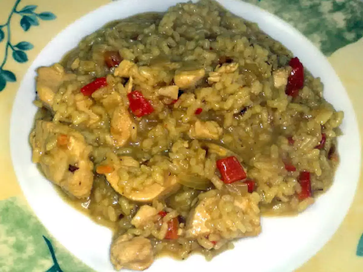 Orez cu piept de pui a la curry - poza 2