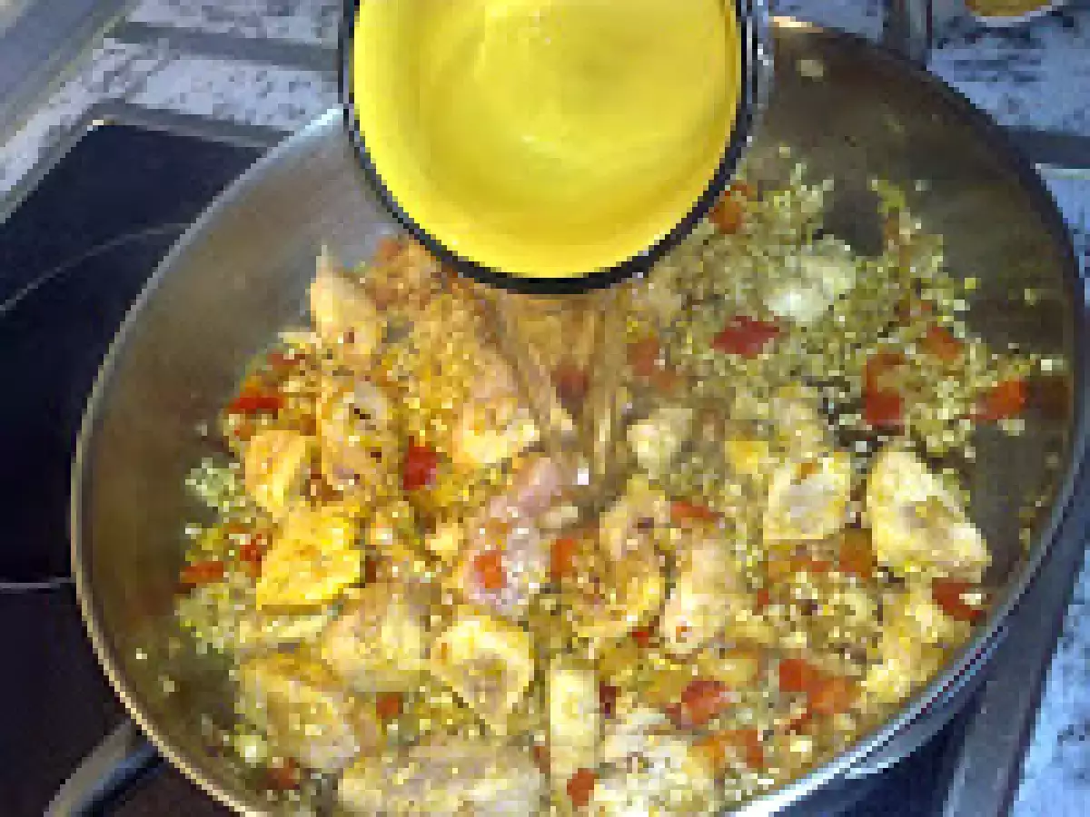 Orez cu piept de pui a la curry - poza 6