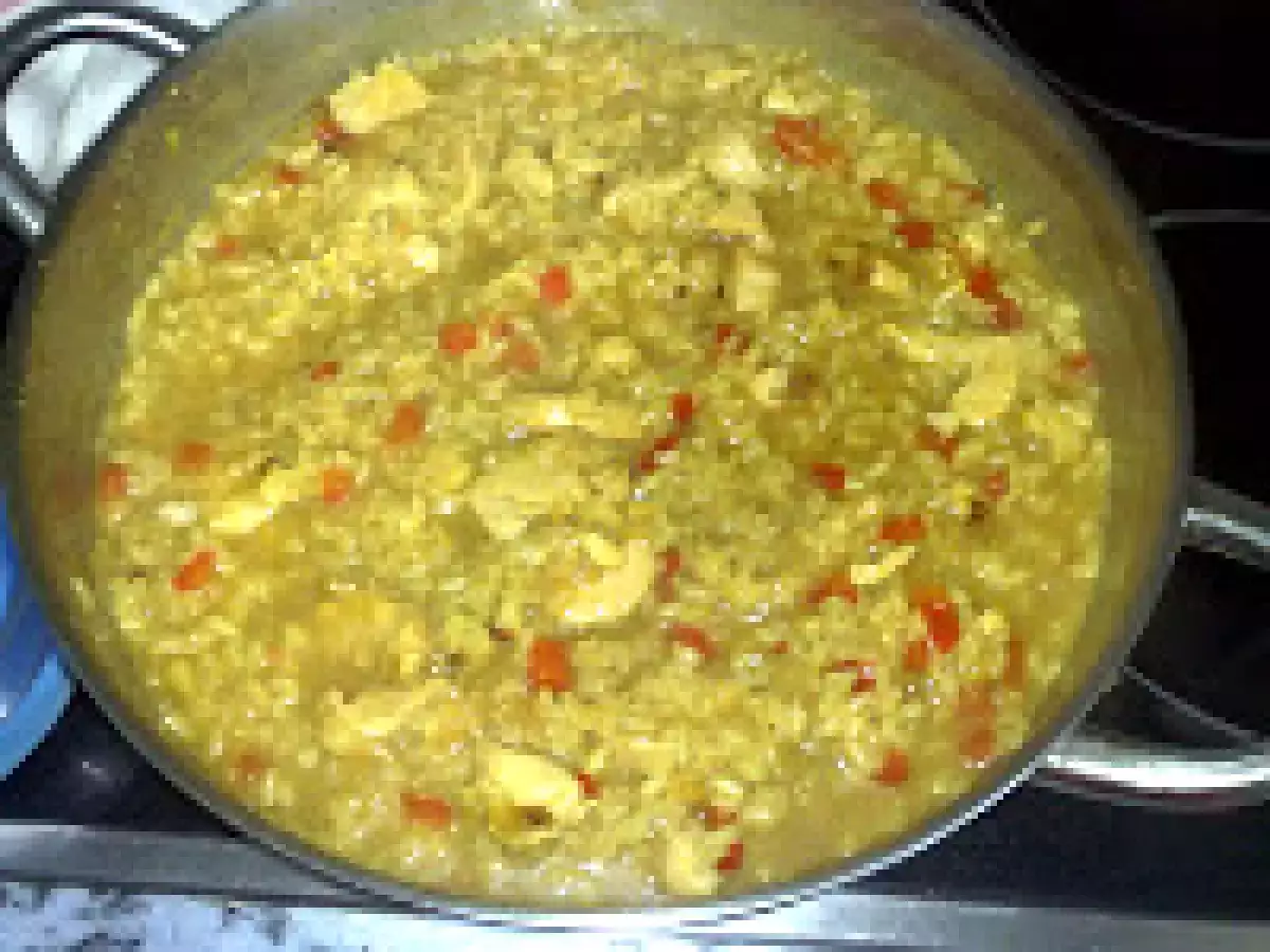 Orez cu piept de pui a la curry - poza 9