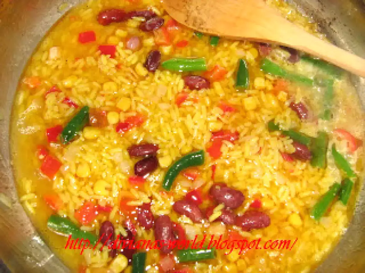 OREZ MEXICANA CU CARNE DE PUI LA CUPTOR - poza 2