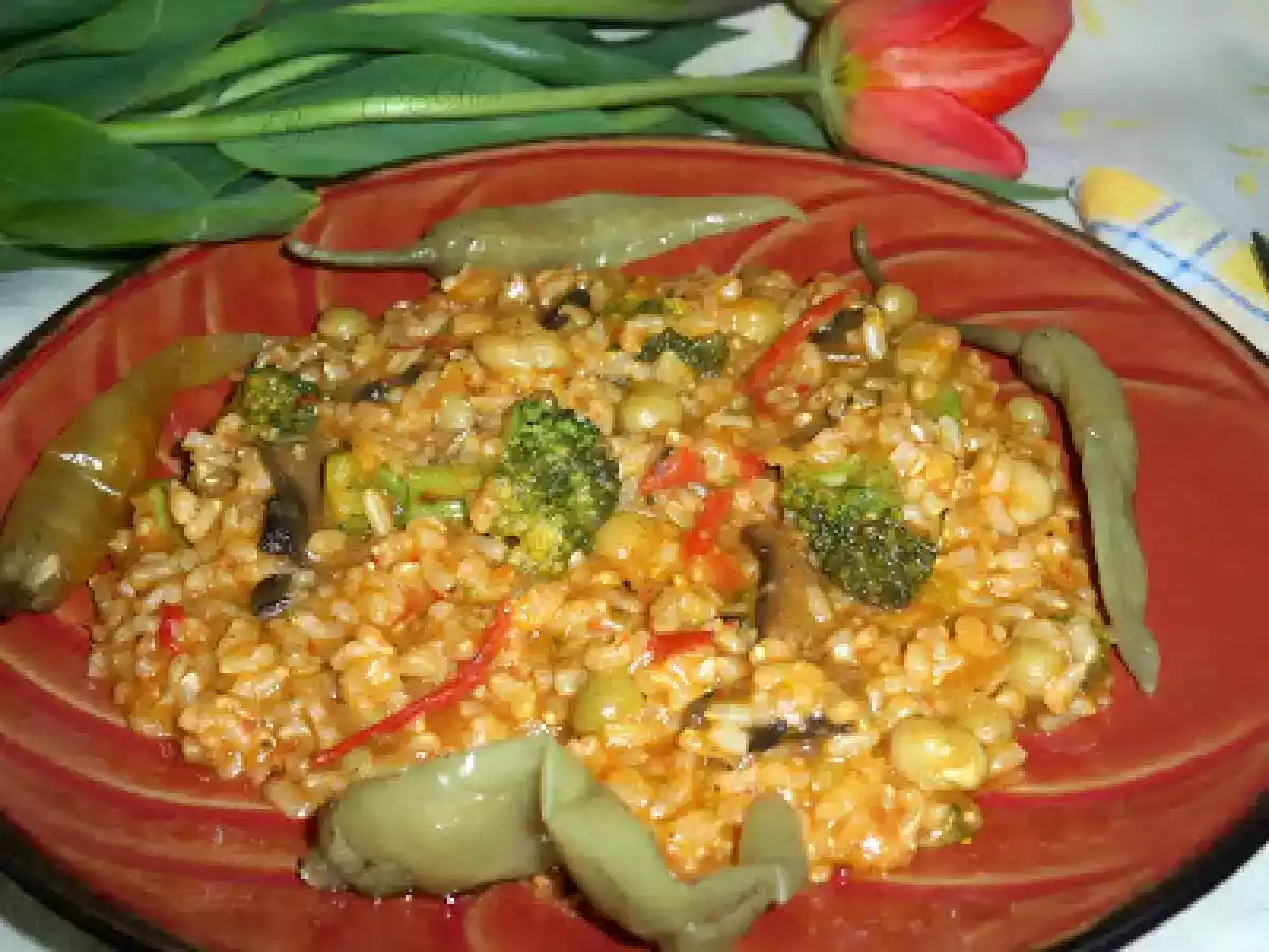Orez picant cu legume - poza 2