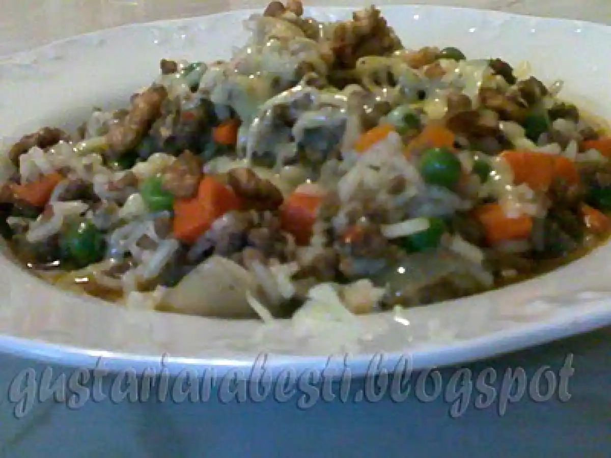 Orez sirian cu carne tocata - poza 3