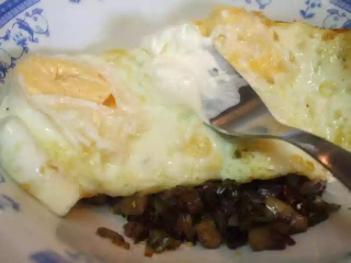 OUA CU CEAPA SI CIUPERCI - poza 5