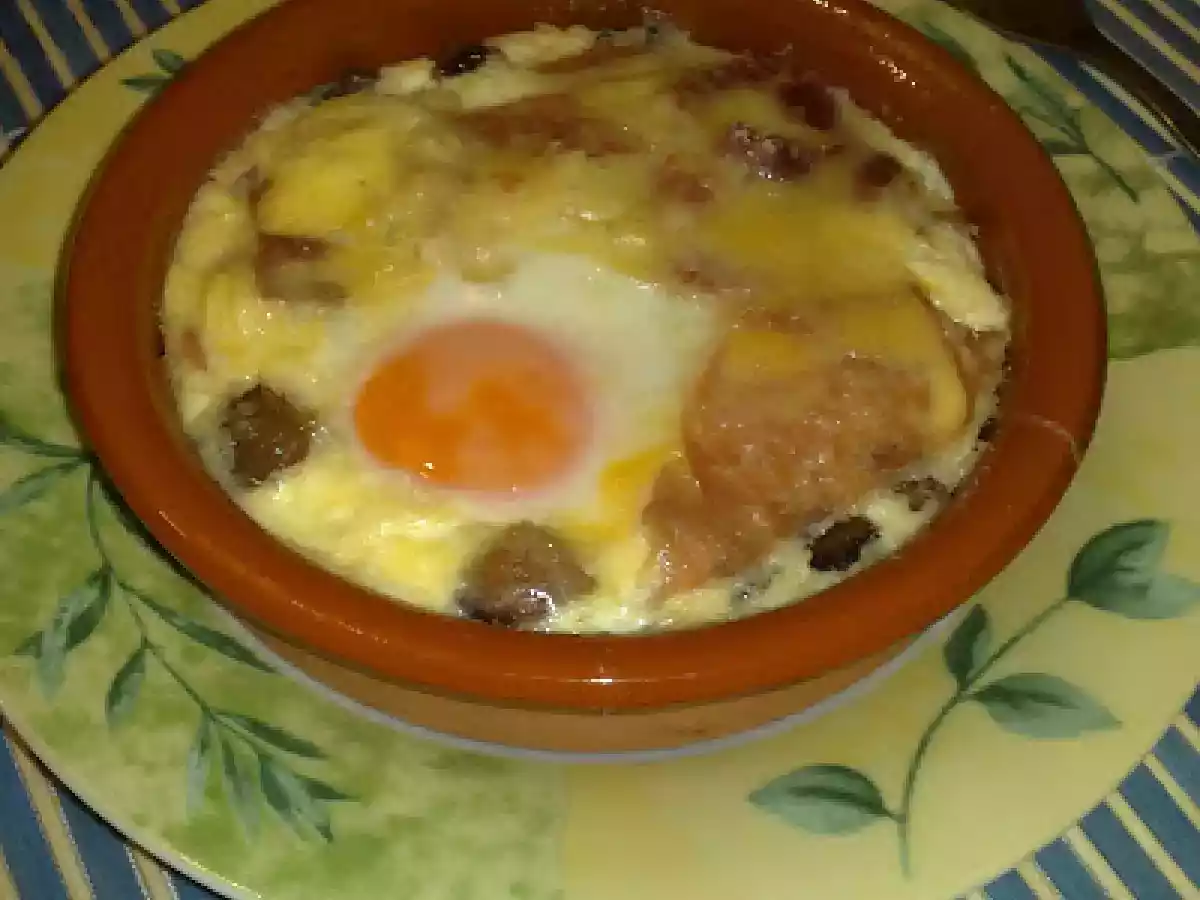 Oua cu jambon la cuptor - poza 2