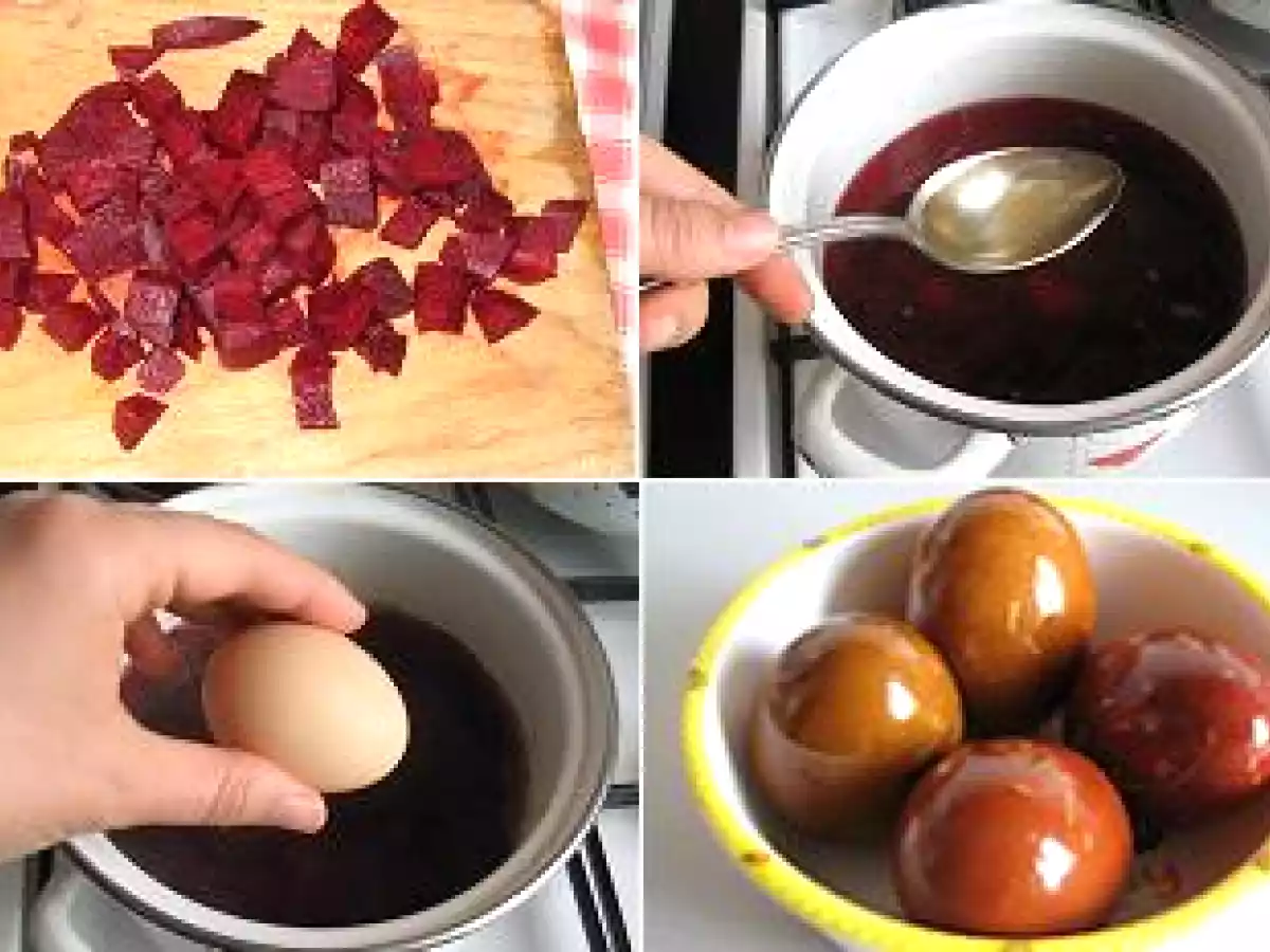 Oua de Pasti Vopsite Natural - poza 3