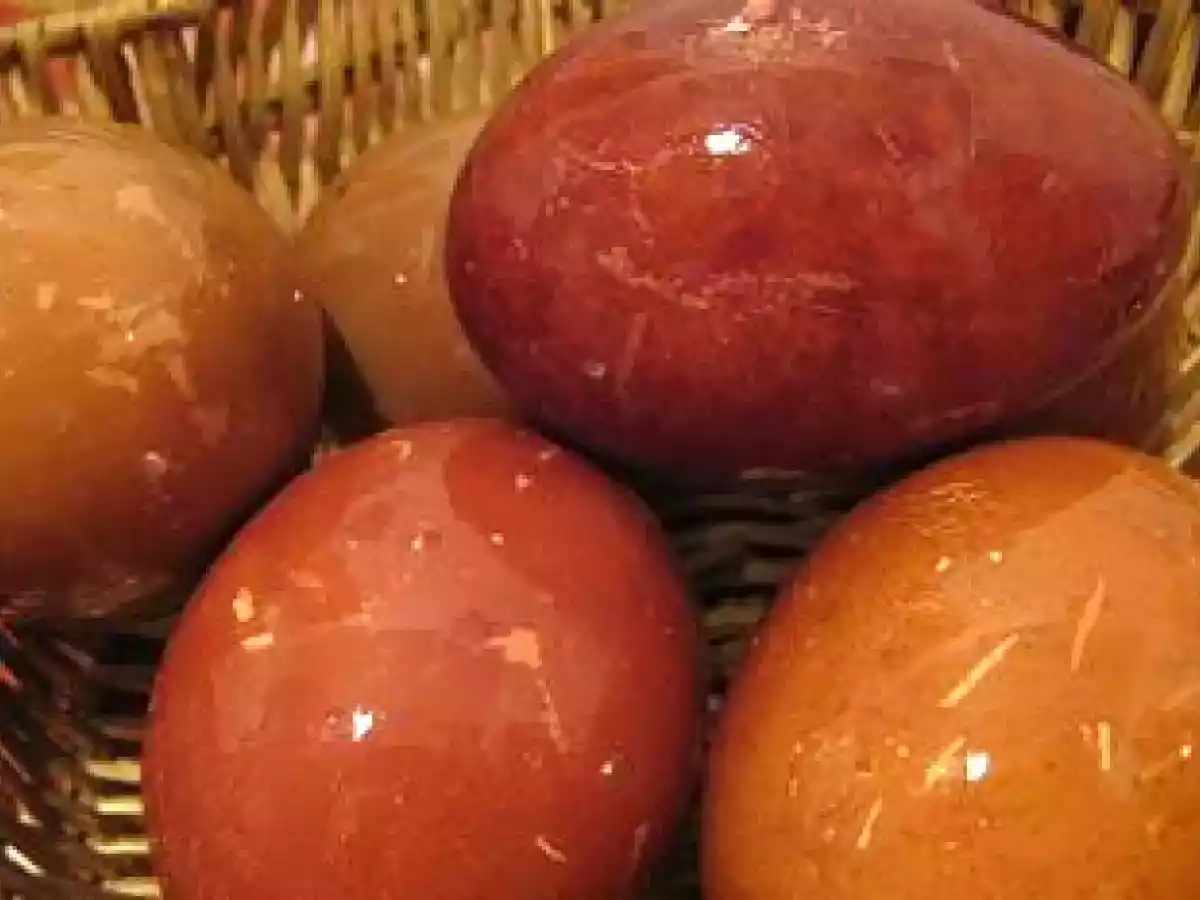 Oua de Pasti Vopsite Natural - poza 4