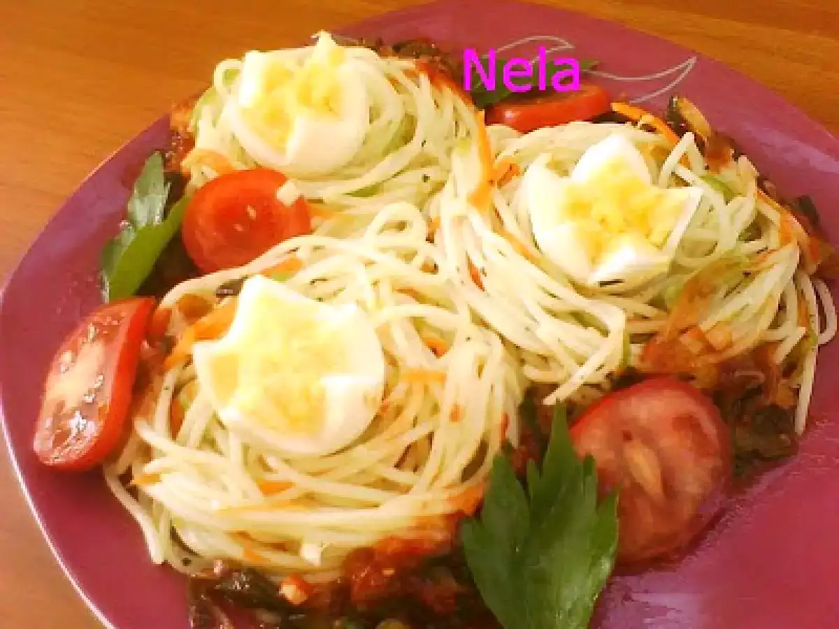 Oua in cuib de paste - poza 2