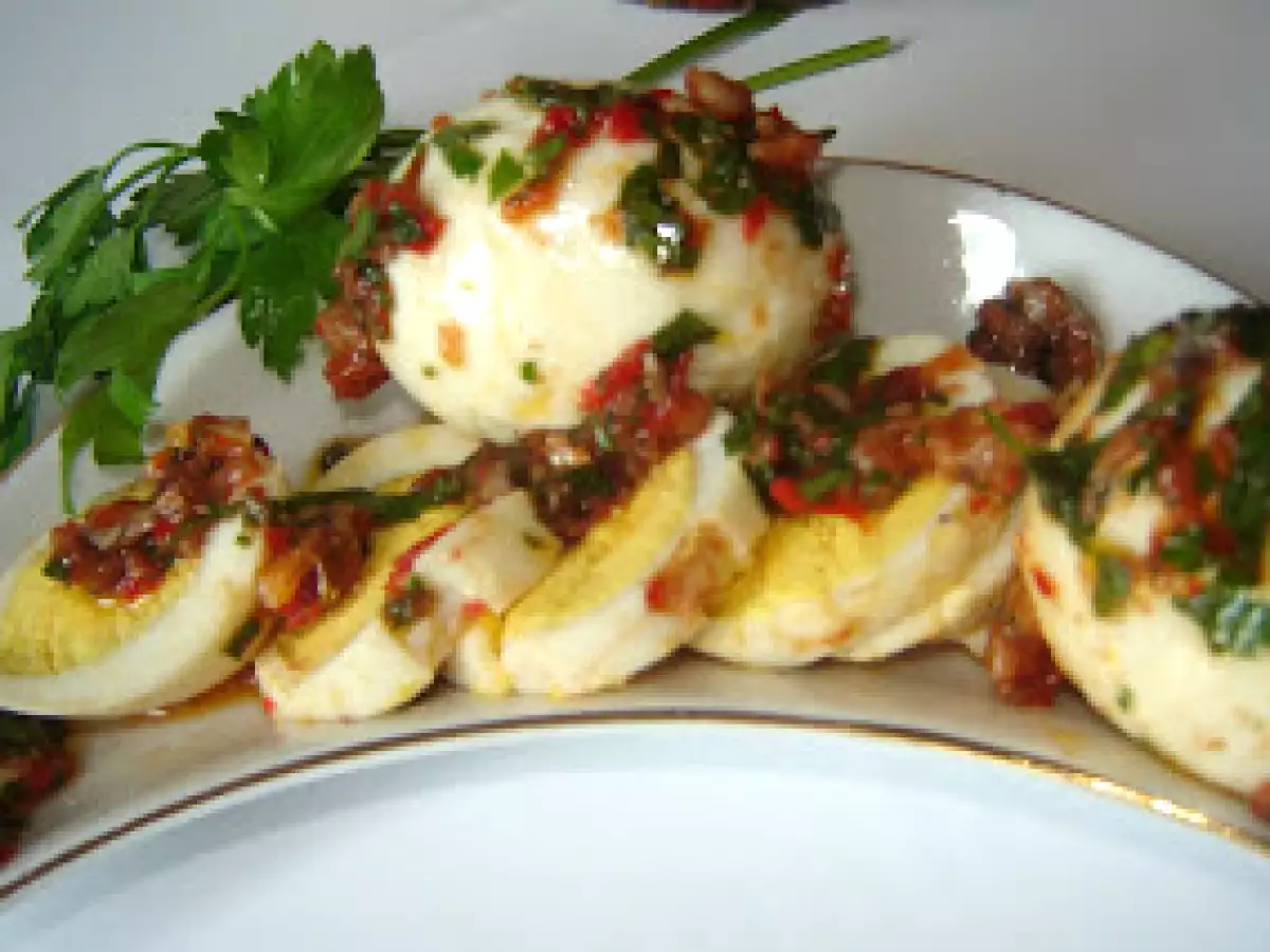 Oua marinate - poza 3