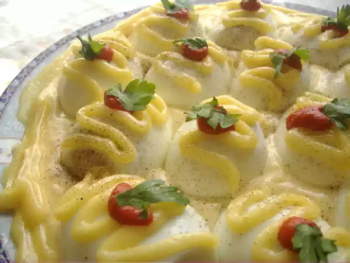 Oua umplute cu ton - poza 2