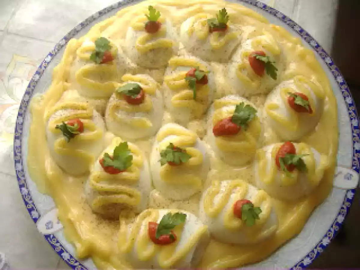 Oua umplute cu ton - poza 3