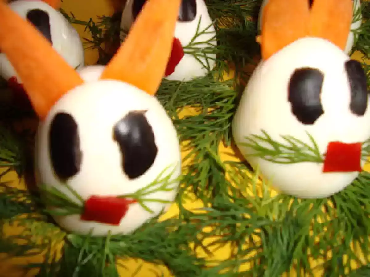 Oua umplute iepurasi