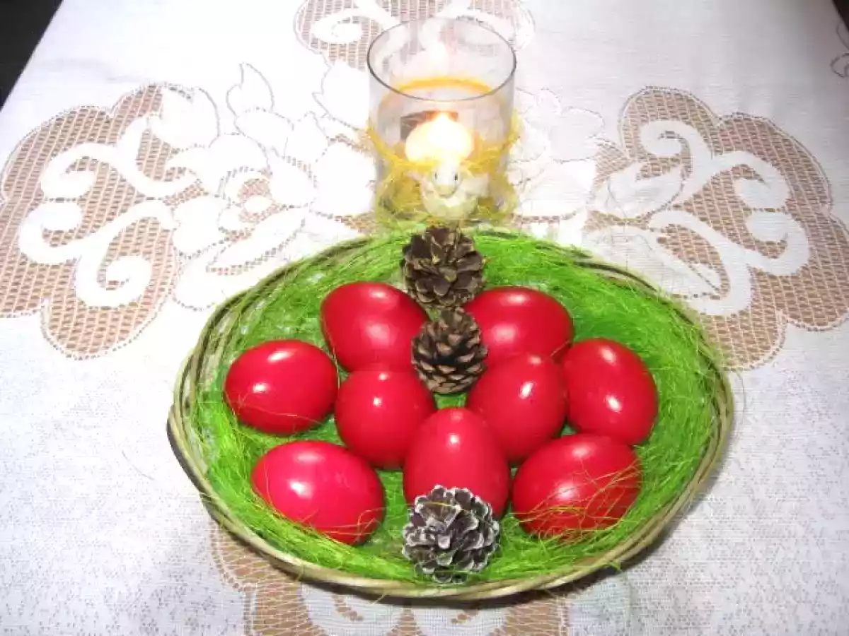 OUA VOPSITE NATURAL DE INALTARE (RETETELE BUNICII) - poza 3