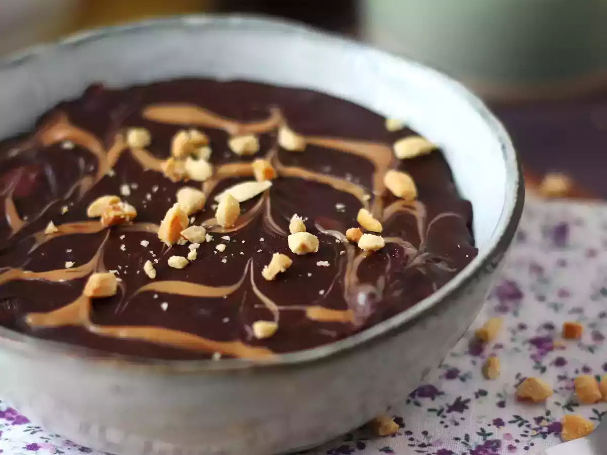 Ovăz cu fructe roșii și ciocolată, un mic dejun sănătos și sățios! - poza 4